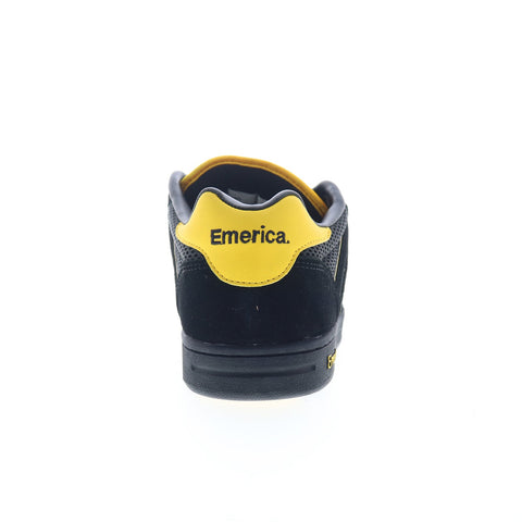Emerica OG-1 6101000152974 Mens Black Suede Skate Inspired Sneakers Shoes