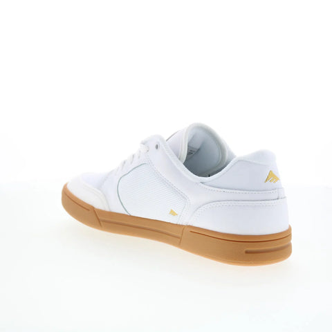 Emerica Heritic 6101000155104 Mens White Skate Inspired Sneakers Shoes