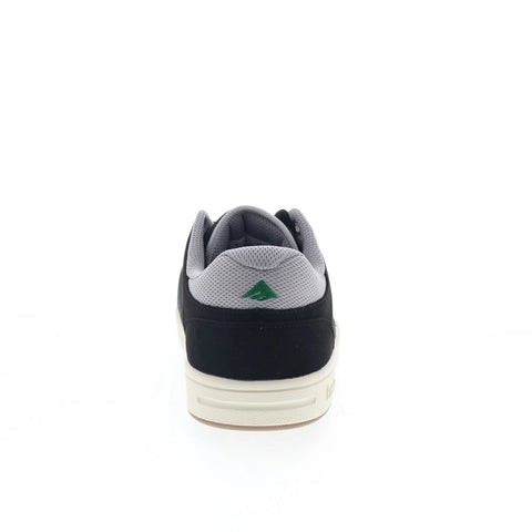 Emerica Heritic 6101000155975 Mens Black  Skate Inspired Sneakers Shoes