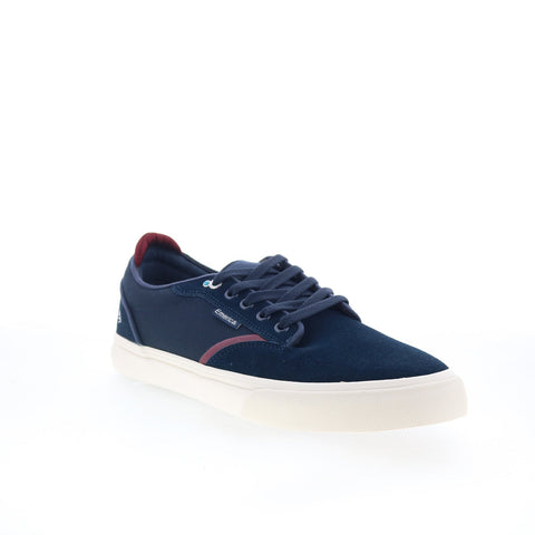 Emerica Dickson 6102000130425 Mens Blue Suede Skate Inspired Sneakers Shoes