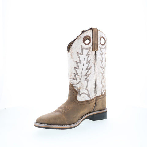 Smoky Mountain Boots Drifter Square Toe Womens Brown Leather Western Boots
