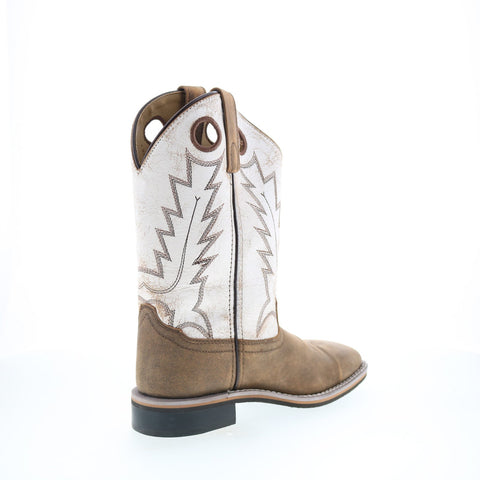 Smoky Mountain Boots Drifter Square Toe Womens Brown Leather Western Boots
