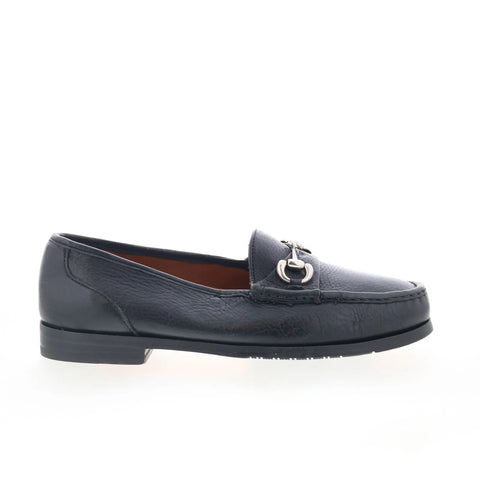 T.B. Phelps 616-20 Mens Black Leather Loafers & Slip Ons Casual Shoes