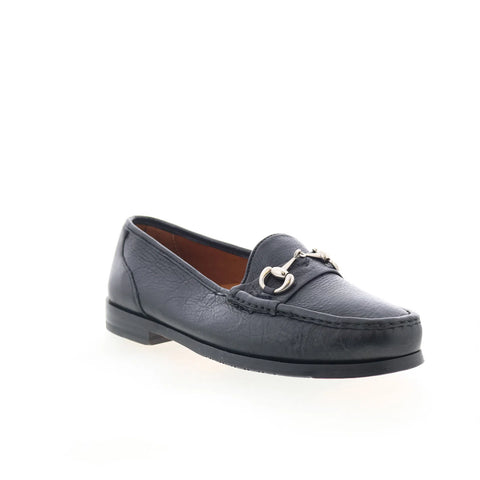 T.B. Phelps 616-20 Mens Black Leather Loafers & Slip Ons Casual Shoes
