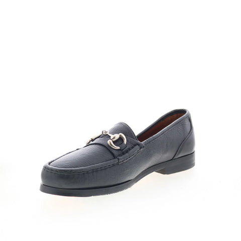 T.B. Phelps 616-20 Mens Black Leather Loafers & Slip Ons Casual Shoes