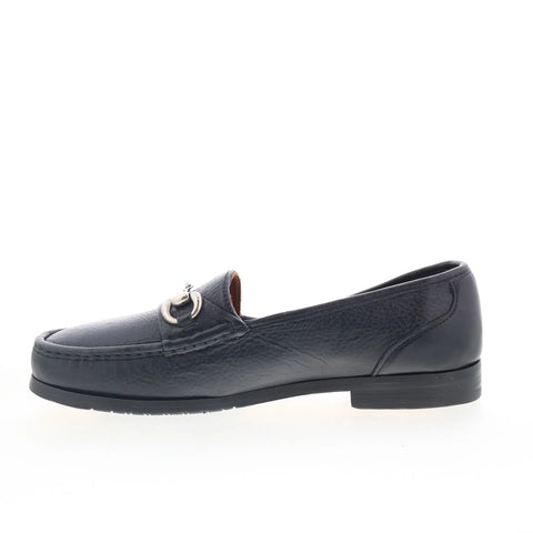 T.B. Phelps 616-20 Mens Black Leather Loafers & Slip Ons Casual Shoes