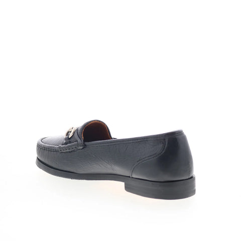 T.B. Phelps 616-20 Mens Black Leather Loafers & Slip Ons Casual Shoes