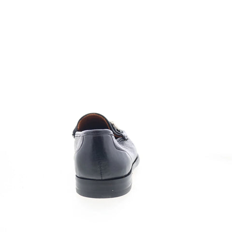 T.B. Phelps 616-20 Mens Black Leather Loafers & Slip Ons Casual Shoes