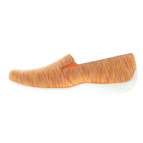 Ros Hommerson Carmela 62030-3G Womens Orange Canvas Loafer Flats Shoes