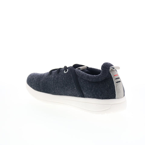 Minnetonka Eco Anew 62046-CHR Mens Black Canvas Lifestyle Sneakers Shoes