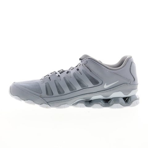 Nike Reax 8 TR Mesh 621716-010 Mens Gray Mesh Athletic Cross Training Shoes