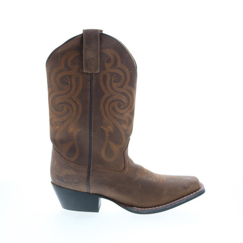 Smoky Mountain Boots Lariat Square Toe 6274 Womens Brown Leather Western Boots