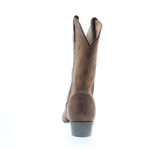 Smoky Mountain Boots Lariat Square Toe 6274 Womens Brown Leather Western Boots