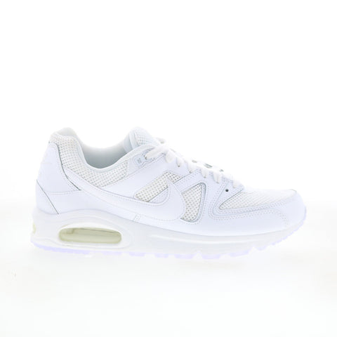 Nike Air Max Command 629993-112 Mens White Leather Lifestyle Sneakers Shoes