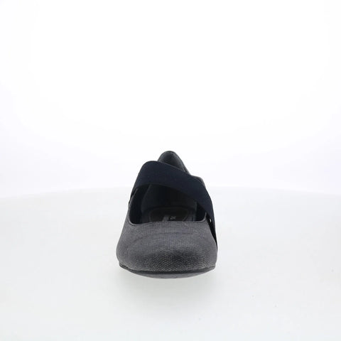 Ros Hommerson Danish 63001-10 Womens Black Narrow Mary Jane Flats Shoes