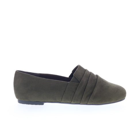 Ros Hommerson Donut 63002-66 Womens Green Extra Narrow Loafer Flats Shoes