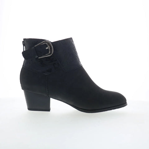 Ros Hommerson Riley 63006-10 Womens Black Extra Wide Ankle & Booties Boots