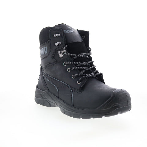 Puma Safety Conquest Soft Toe CTX High WP EH SR Mens Black Work Boots