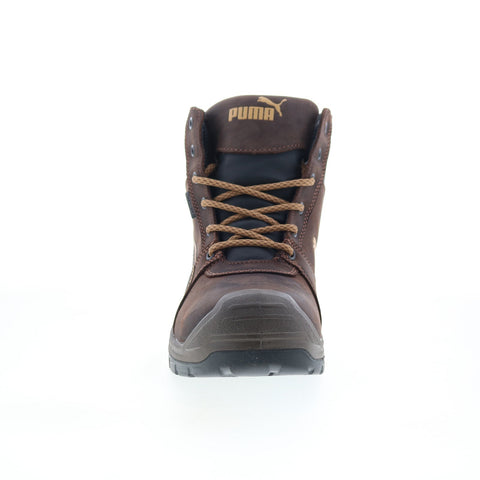 Puma Safety Tornado Soft Toe CTX Mid WP EH SR Mens Brown Work Boots