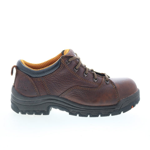 Timberland Titan Oxford Alloy Toe 63189 Womens Brown Leather Work Shoes