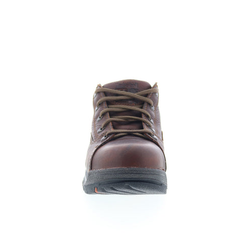 Timberland Titan Oxford Alloy Toe 63189 Womens Brown Wide Work Shoes