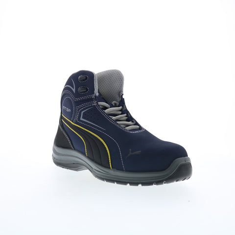 Puma Safety Touring Mid Electrical Hazard 632635 Mens Blue Work Boots