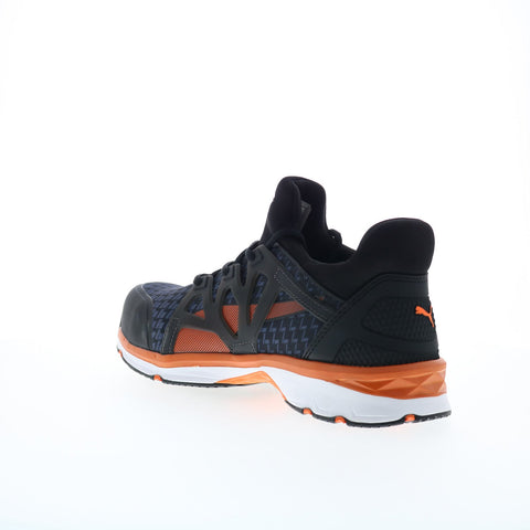 Puma Safety Rush 2.0 Low Static Dissipative 633875 Mens Black Work Shoes