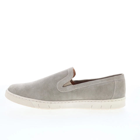 T.B. Phelps 6413-9-100 Mens Gray SuedeLoafers & Slip Ons Casual Shoes