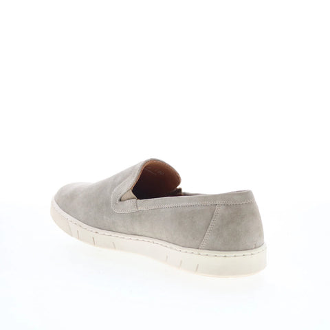 T.B. Phelps 6413-9-100 Mens Gray SuedeLoafers & Slip Ons Casual Shoes