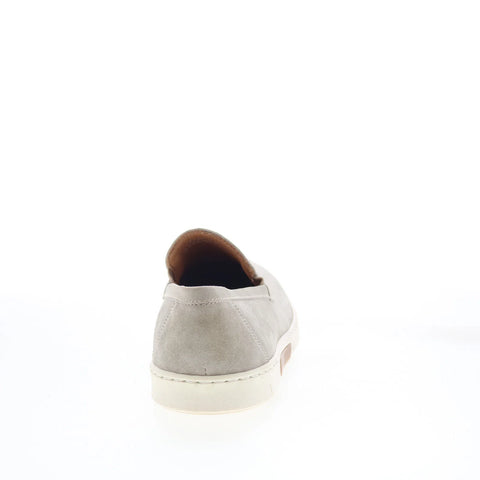 T.B. Phelps 6413-9-100 Mens Gray SuedeLoafers & Slip Ons Casual Shoes