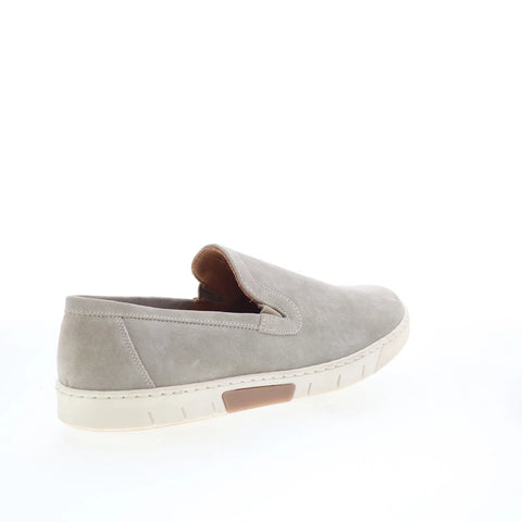 T.B. Phelps 6413-9-100 Mens Gray SuedeLoafers & Slip Ons Casual Shoes