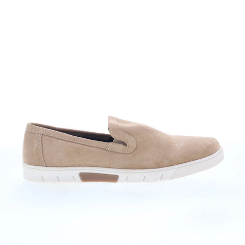 T.B. Phelps 6413-9-100 Mens Brown Suede Loafers & Slip Ons Casual Shoes