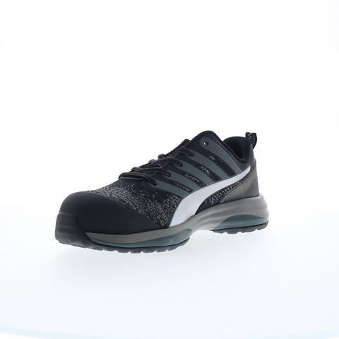 Puma Safety Charge Low Static Dissipative 644545 Mens Black Work Shoes
