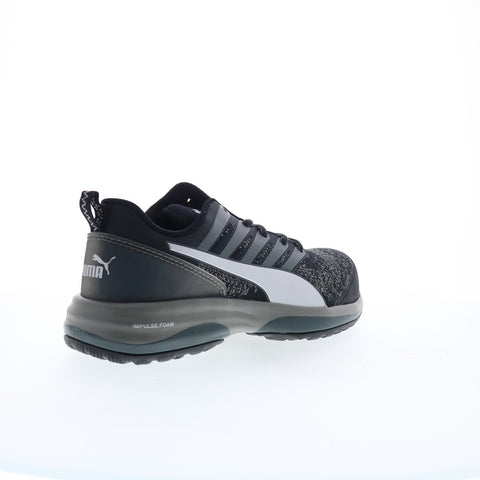 Puma Safety Charge Low Static Dissipative 644545 Mens Black Work Shoes