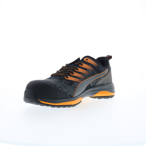 Puma Safety Charge Low Electrical Hazard 644555 Mens Black Work Shoes