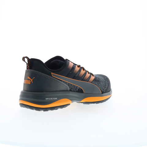 Puma Safety Charge Low Electrical Hazard 644555 Mens Black Work Shoes