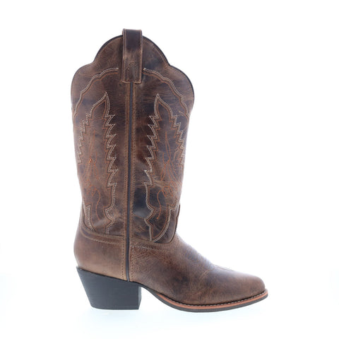 Smoky Mountain Boots Amelia Round Toe Boot Womens Brown Wide Western Boots