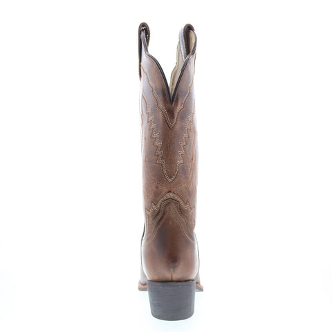Smoky Mountain Boots Amelia Round Toe Boot Womens Brown Wide Western Boots