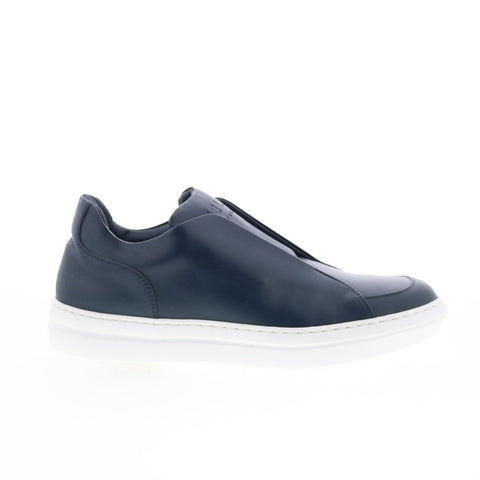 Zelli Italia Spettacolare Glove Mens Blue Leather Lifestyle Sneakers Shoes