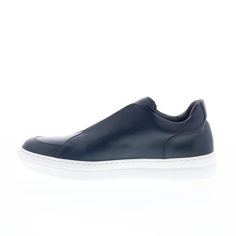 Zelli Italia Spettacolare Glove Mens Blue Leather Lifestyle Sneakers Shoes