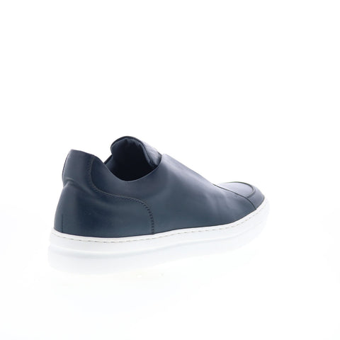 Zelli Italia Spettacolare Glove Mens Blue Leather Lifestyle Sneakers Shoes