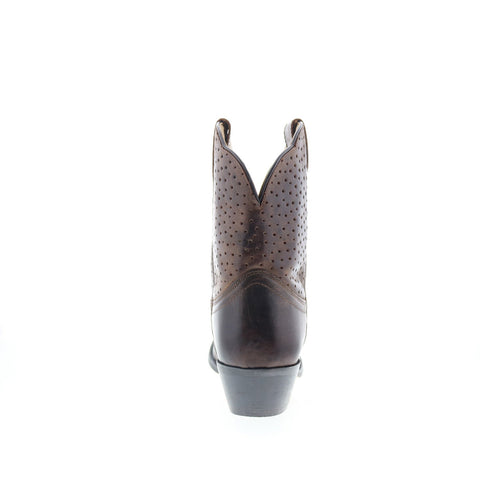 Smoky Mountain Boots Fern Snip Toe 6613 Womens Brown Leather Western Boots