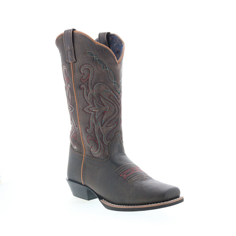 Smoky Mountain Boots Fusion 12 Square Toe 6681 Womens Brown Western Boots