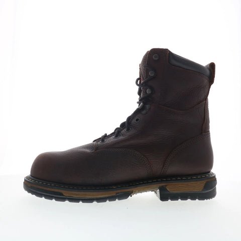 Rocky Steel Toe Waterproof 6693 Mens Brown Wide Leather Work & Safety Boots