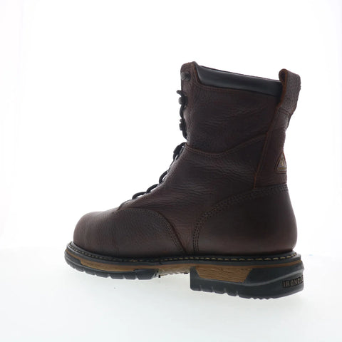Rocky Steel Toe Waterproof 6693 Mens Brown Wide Leather Work & Safety Boots