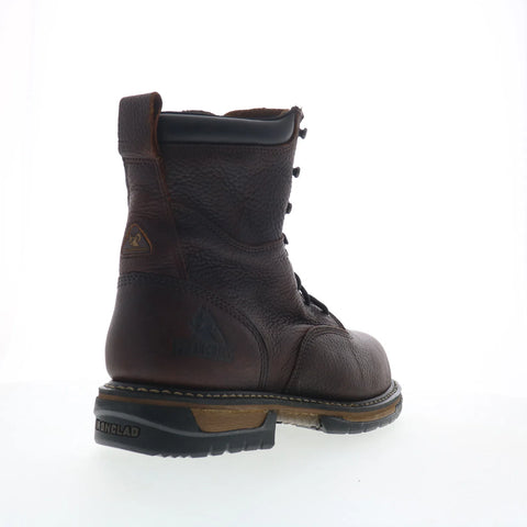 Rocky Steel Toe Waterproof 6693 Mens Brown Wide Leather Work & Safety Boots