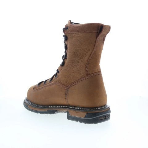 Rocky Steel Toe Waterproof 6698 Mens Brown Wide Leather Work & Safety Boots
