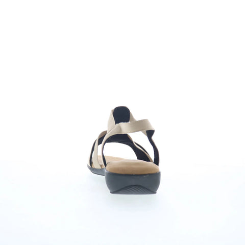 Ros Hommerson Mellow 67012-38 Womens Beige Wide Slingback Sandals Shoes