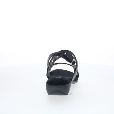 Ros Hommerson Meredith 67030-10 Womens Black Narrow Slingback Sandals Shoes