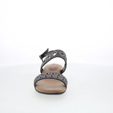 Ros Hommerson Meredith 67030-88 Womens Gray Extra Wide Slingback Sandals Shoes